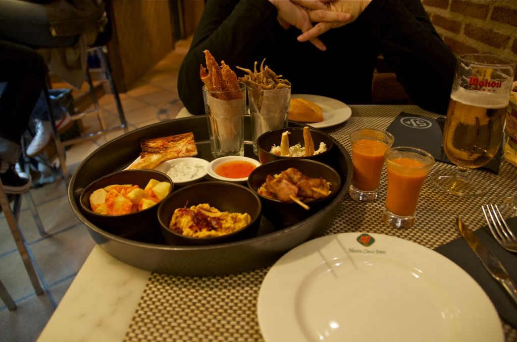 A SMALL TAPAS TASTING